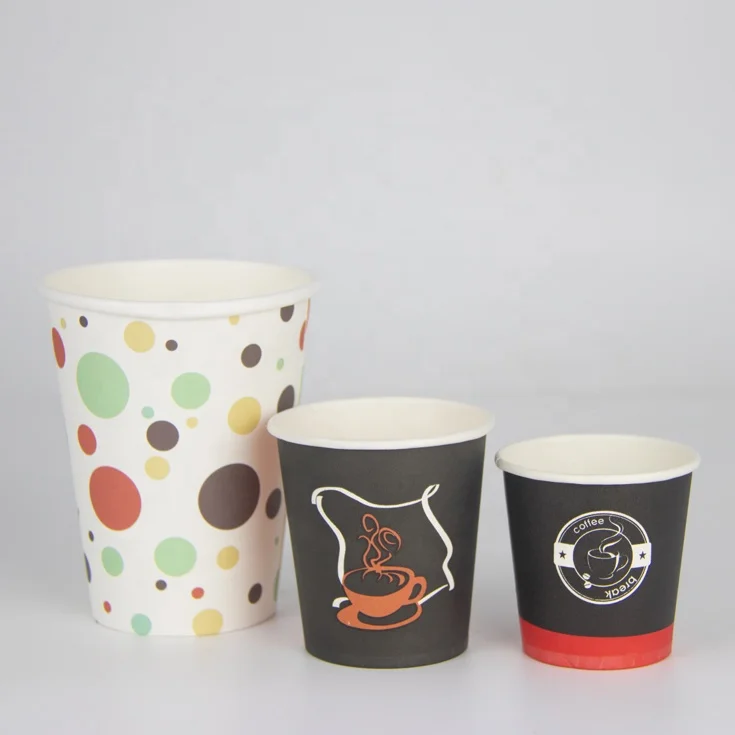 type design your own 7oz paper cup business with pe coated wholesale price