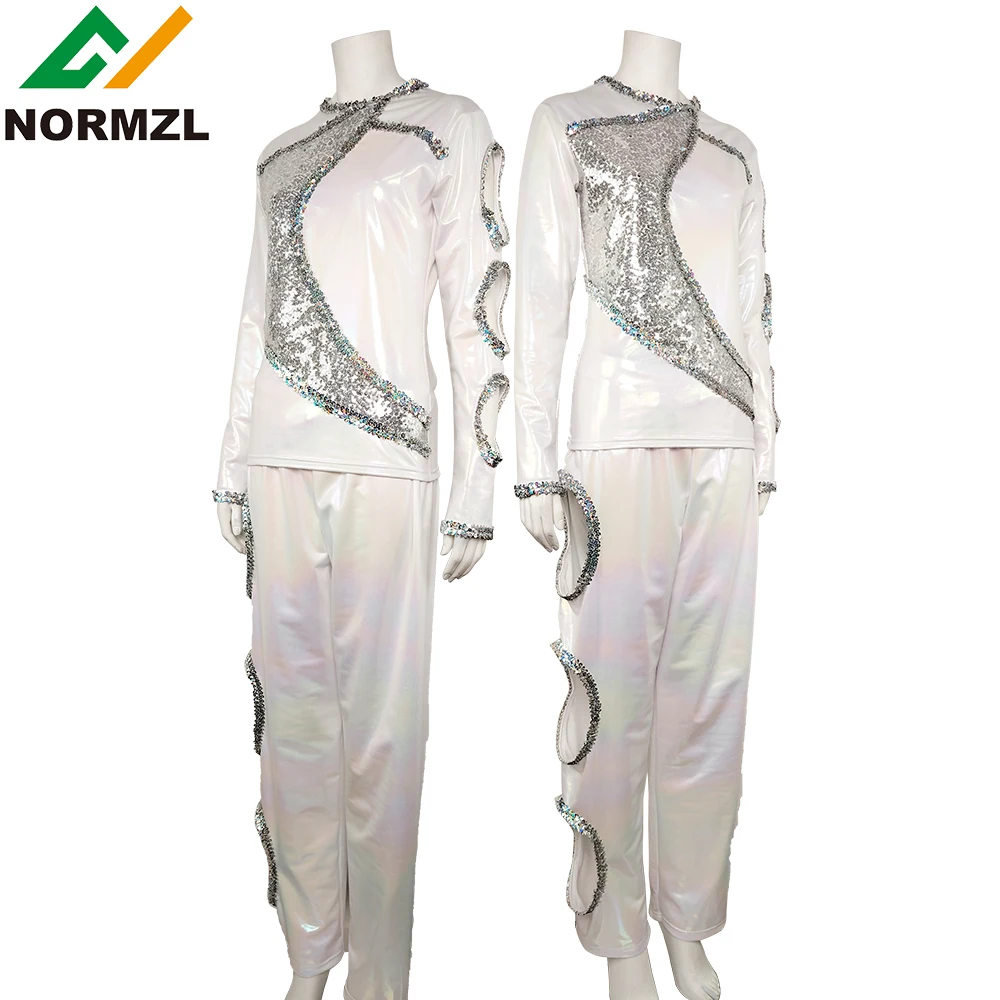 sexy cheerleader costume dance performance outfit majorette dance team girls dancing jazz cheerleading uniforms with cape