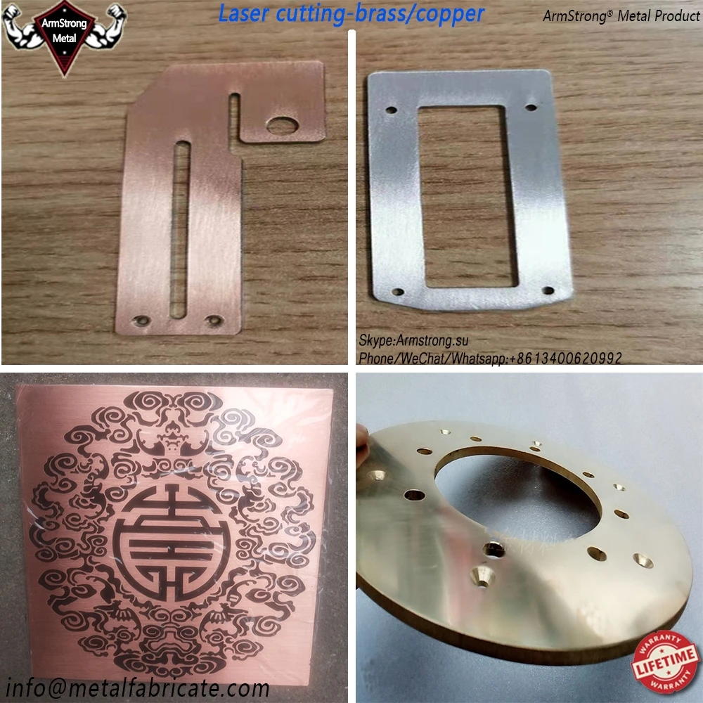 
ArmStrong Metal ARMS377LC wholesale Beryllium copper brass copper alloy cnc laser cutting service manufacturer 