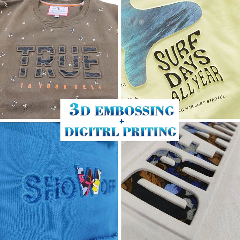 TMT095 Fashion Embroidery Designed Unisex Tshirt Customized Oversized T-shirt For Men 100% Cotton