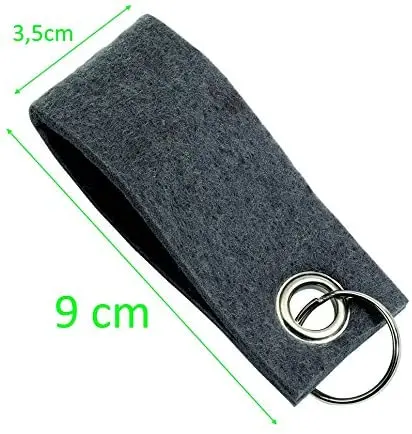 Оптовая продажа, дешевый подарок, милый брелок для ключей из войлока с индивидуальным дизайном
