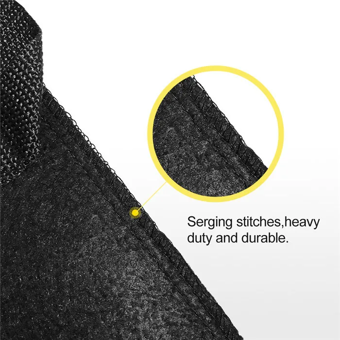 4- 10 Gallon Non Woven Grow Bags Felt Grow bag for Potato/Plant Container/Aeration Fabric Pots With Handles