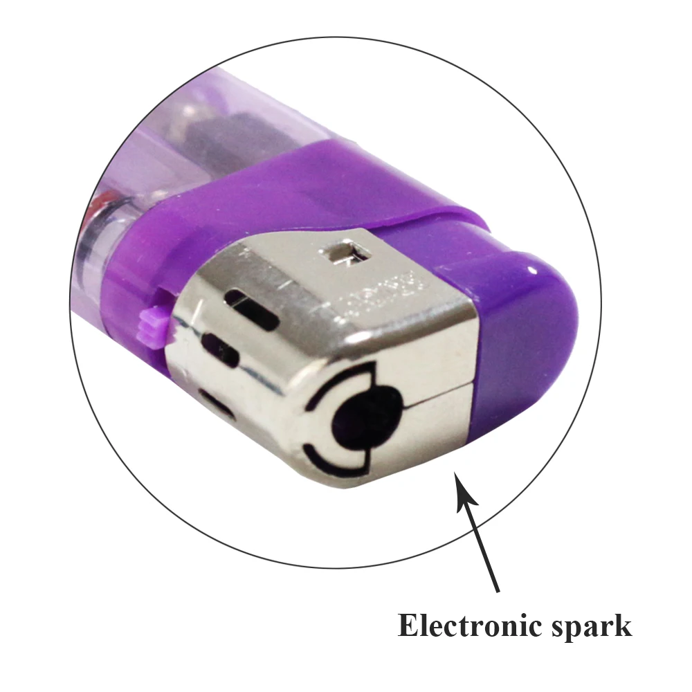 China free sample bulk big plastic electric gas custom other lighters smoking accessories