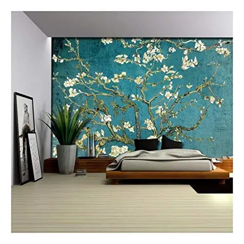 
3d Canvas Wall Murals Home Decor Removable Paper Stickers Decoration Adhesive Wallpaper Fabric Wall Art 