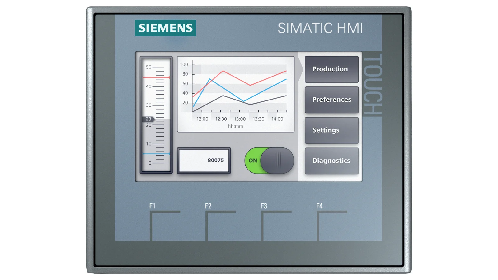 Siemens SIMATIC HMI KTP700 Basic PROFINET interface 6AV2 123-2GB03-OAX0 In Stock