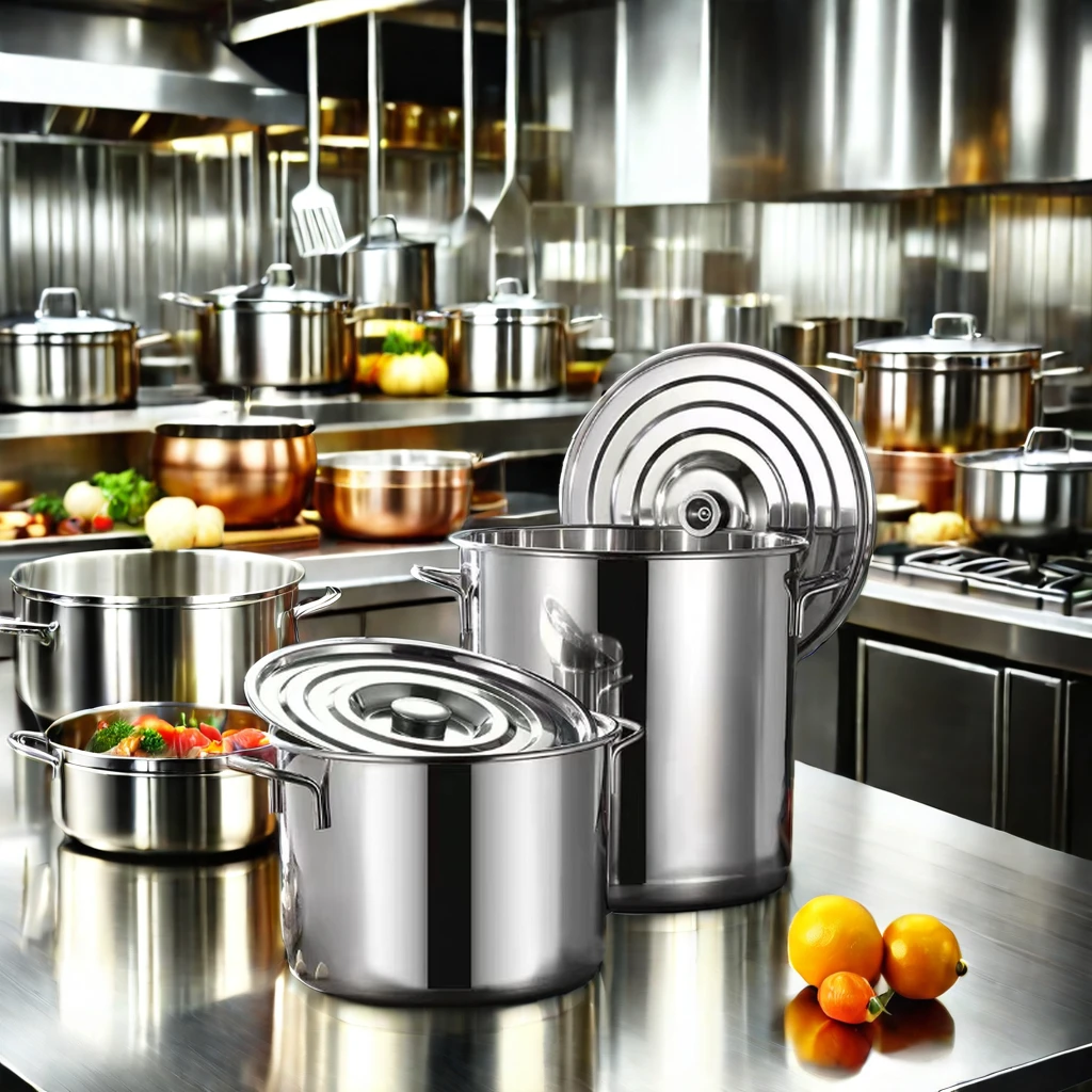 Factory Wholesale 100L Stainless Steel Soup Pot with Lid Large Size for Kitchen Use Competitive Price