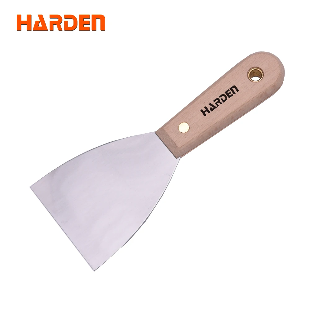 Оптовая продажа деревянная ручка из высокоуглеродистой стали лезвия скребок шпатель для пола настенная Зачистка работы