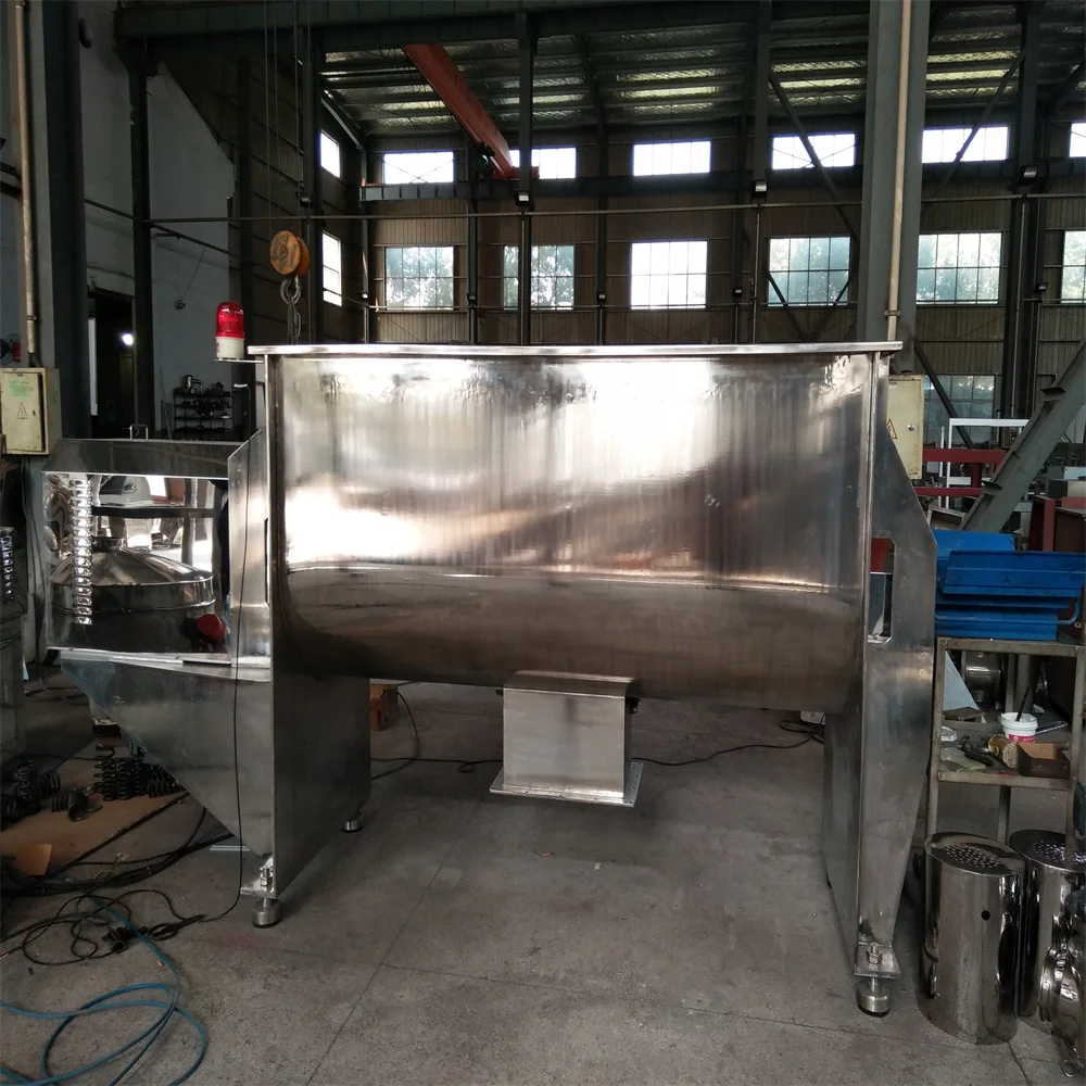 Ribbon Blender Dietary Supplement Mixer Powder Double Screw Mixing Machine