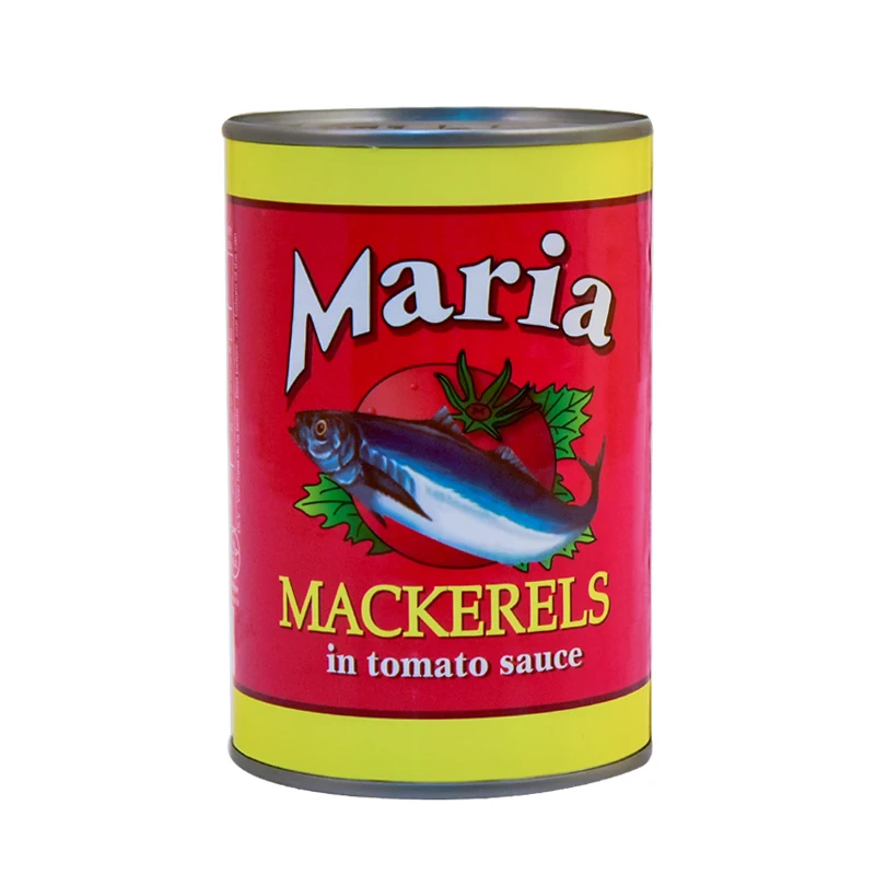 China factory direct tin mackerel in tomato sauce hot selling in Ghana