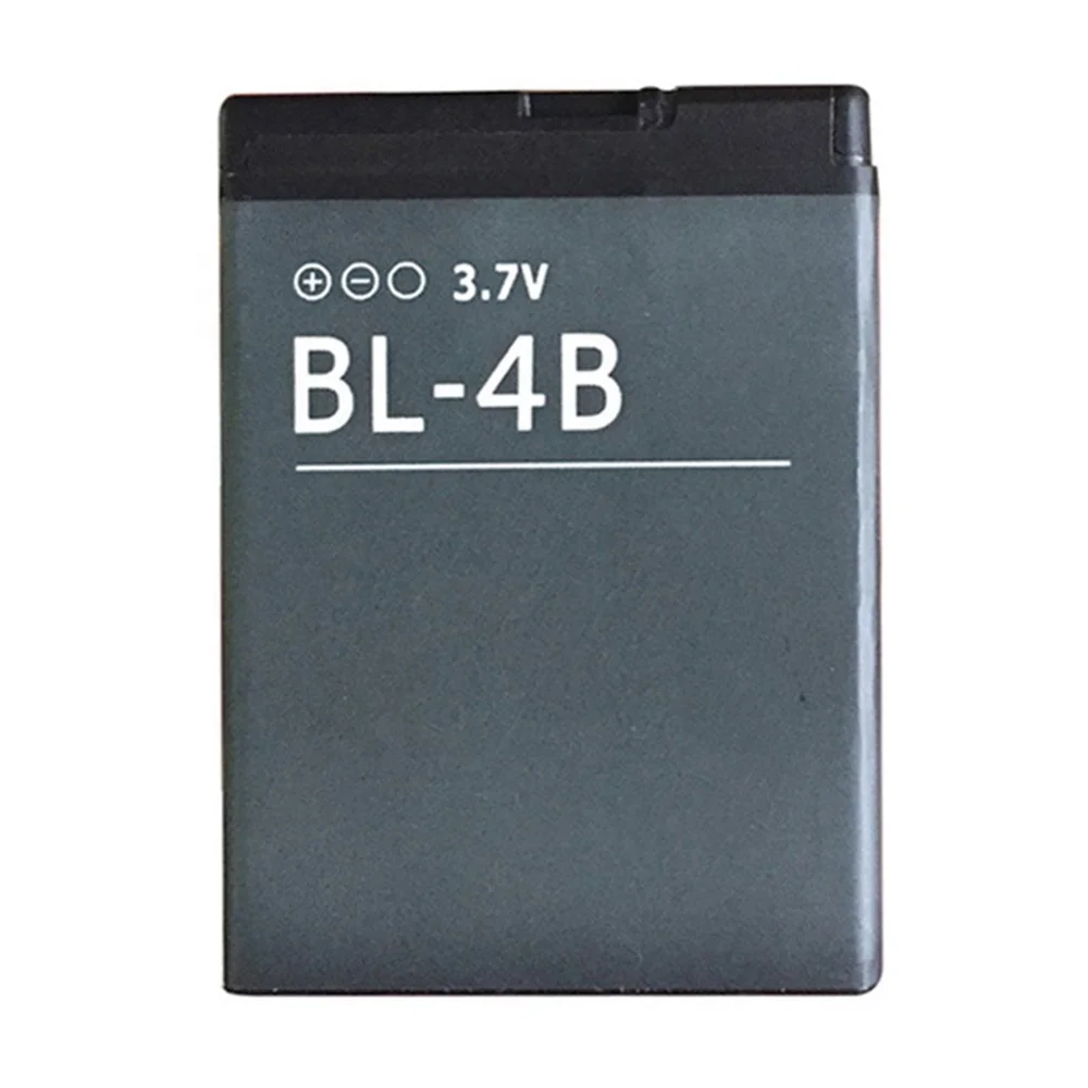 BL-4B for Nokia 2505 3606 3608 2670 2660 2630 5000 6111 N75 N76 7070 7088 700mAh Replacement Cell Phone Battery BL4B BL 4B