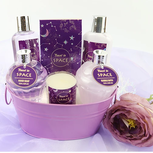 Мыло и лосьон для рук, набор для ухода за телом, подарочная корзина