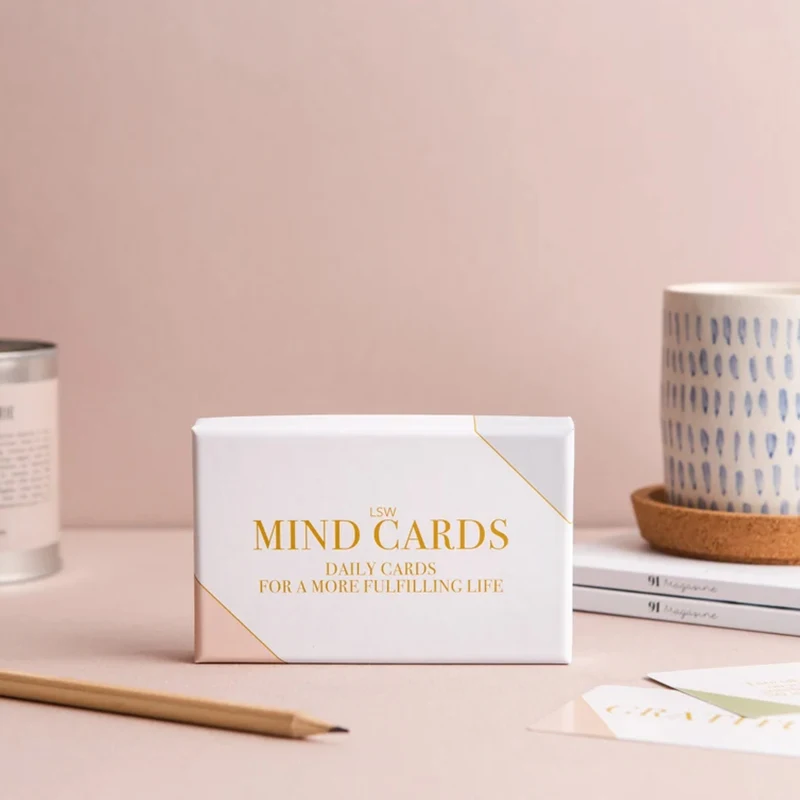 High Quality Kids Mind Flash Cards Positive Mindful Affirmation Cards  With Meaning On The Card