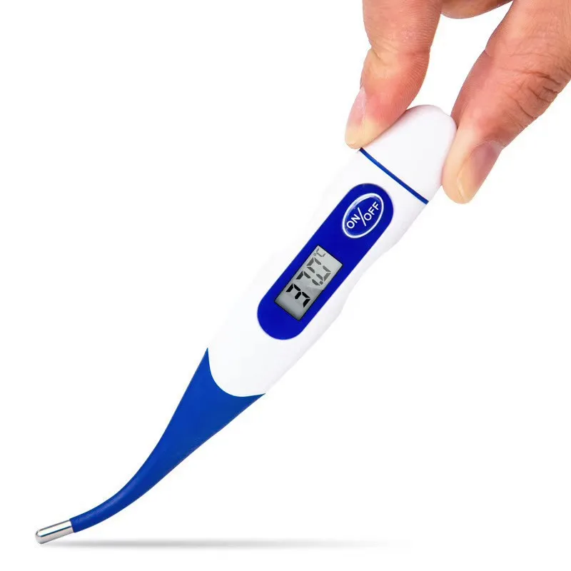 Certified electronic thermometer with two degrees Fahrenheit and Celsius