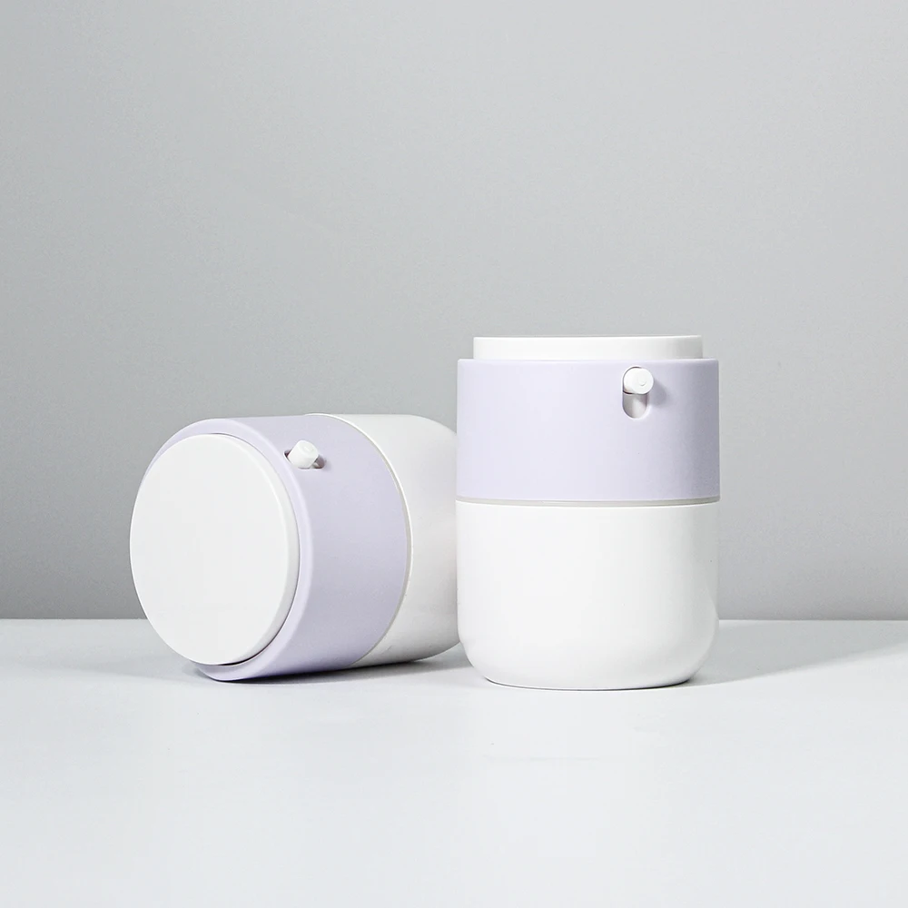 New Design Fat Cylinder Shape 30g 50g Empty Plastic Airless Pump Bottle Skincare Packaging