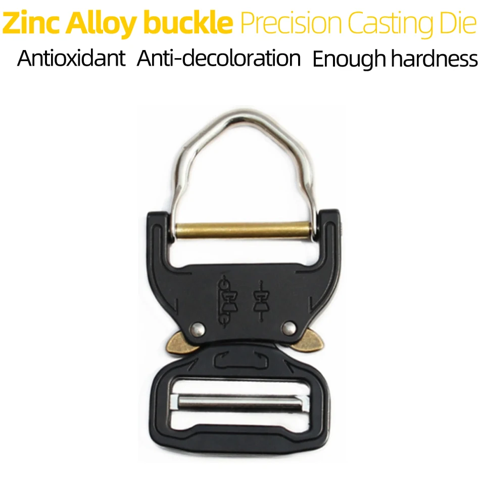 39 мм сверхпрочный цинковый сплав D-кольцо пряжка для ремня