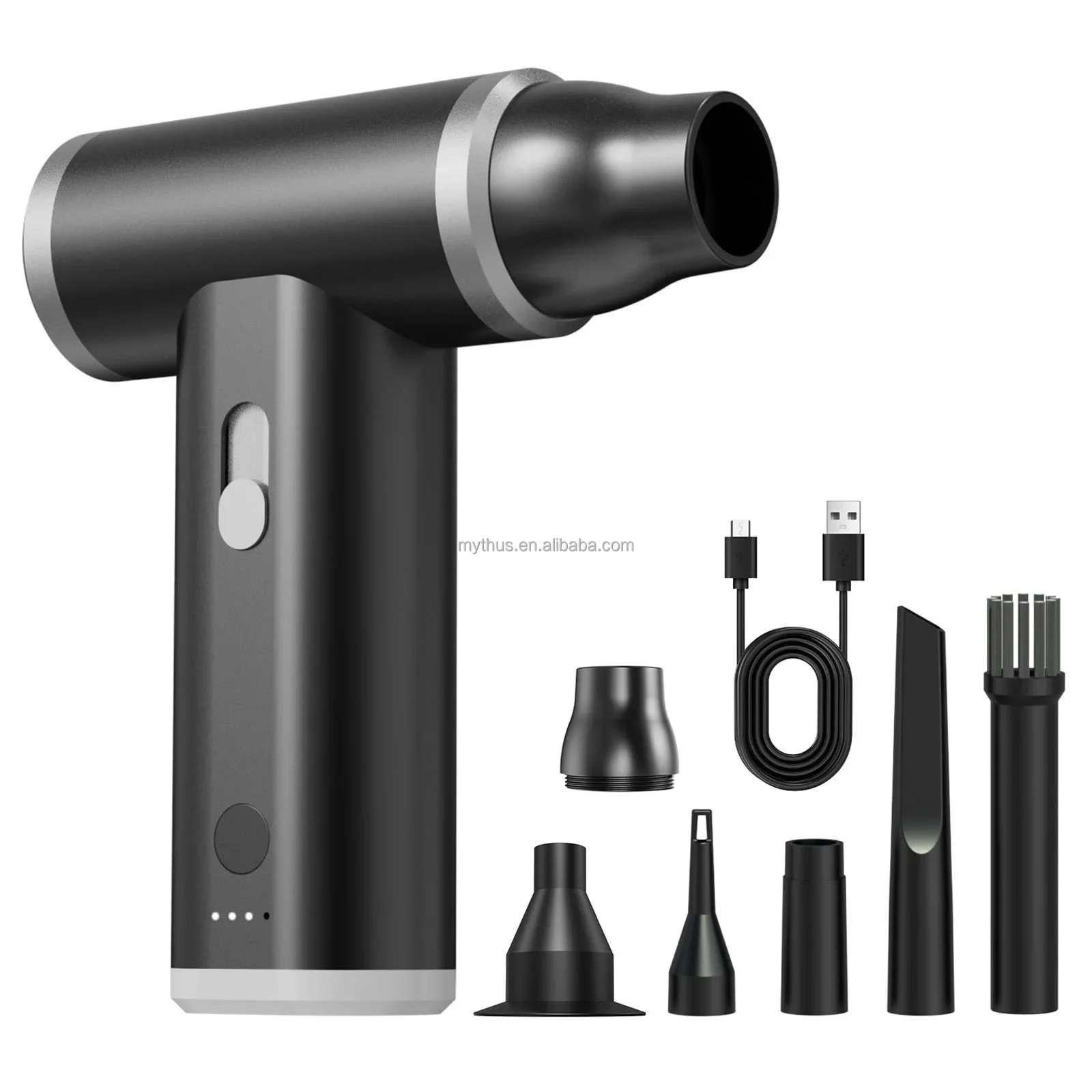 110000RPM Powerful Jet Fan Turbo Barber Clean Clipper Air Duster Compressed Mini Jet Fan  Air Duster Blower