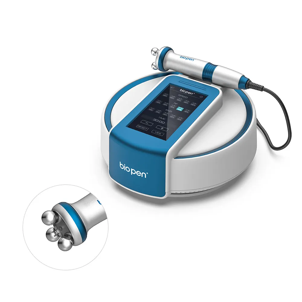 2023 new hot product bio pen RF EMS micro-current rotary massage in one radio frequency machine for skin lifting biopen t6