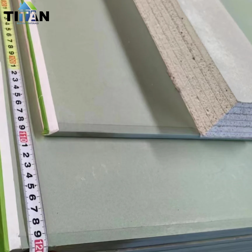 Panel De Drywall Para Interiores Waterproof Gypsum Board Drywall For Bathroom