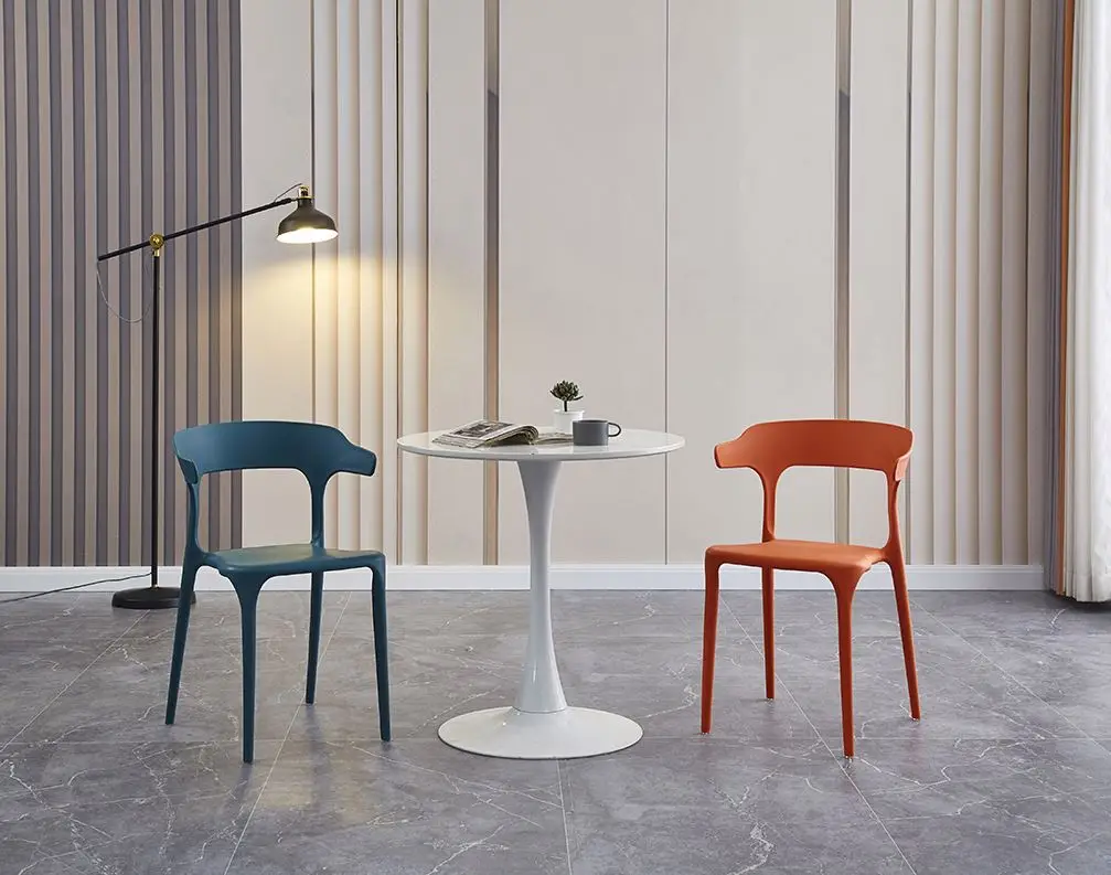 Free Sample nordic design plastic chair home furniture modern luxury dining chairs for sale