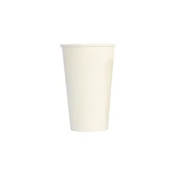 Mz Disposable Water Beverage Coffee To go Paper Cup Printed Single Wall PE Coated Paper Cups Custom Logo