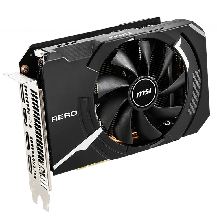  Мини-Видеокарта MSI NVIDIA GeForce RTX 2070 AERO ITX 8G с 8Гб GDDR6 256 бит Поддержка отслеживания лучей