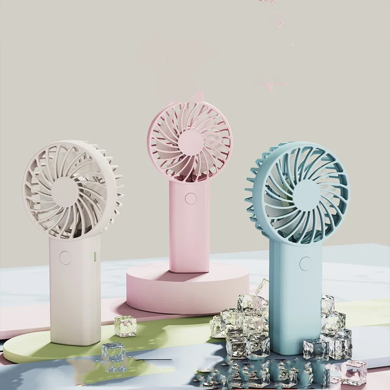 7 blades big wind 3 block wind drive away the heat Big battery long life dormitory home camping usb portable fan