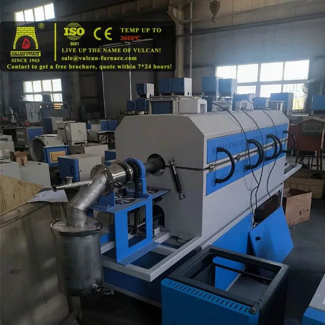 Высококачественный настраиваемый 1700c 1800c термообработка сенсорный экран вакуумная атмосфера Трубчатая Печь
