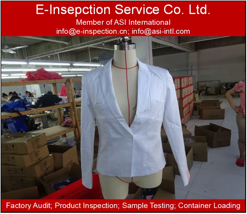 Индивидуальная проверка текстильной одежды в Китае Fujian Zhejiang Hubei Shijiazhuang