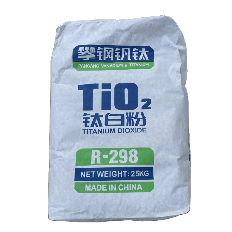 Pangang R-298 tio2 rutile titanium dioxide THE TITAN DIOXIDE RUTILE R-298 R-248 R-249 titanium dioxide