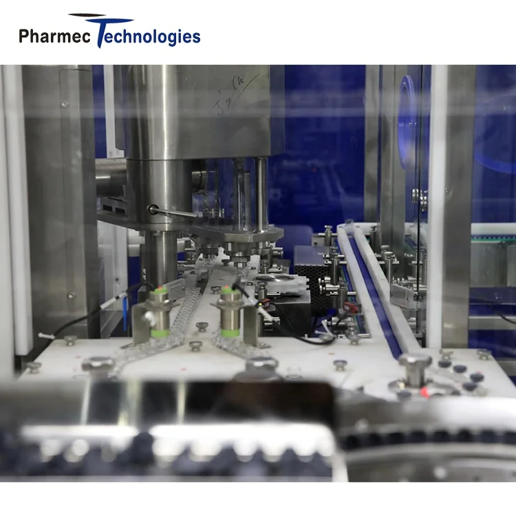 Automatic Pharmaceutical Injectable Antibiotics Glass Bottle Vial Screw Powder Filling Machine