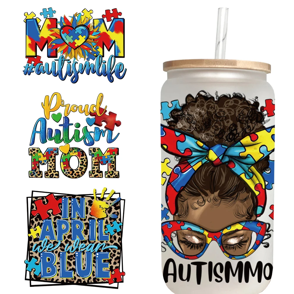 Custom UV Dtf Transfers 16oz hot sale Cup Wrap Transfers Factory UV Direct to Film Printing forblack history  fashion lady Mugs