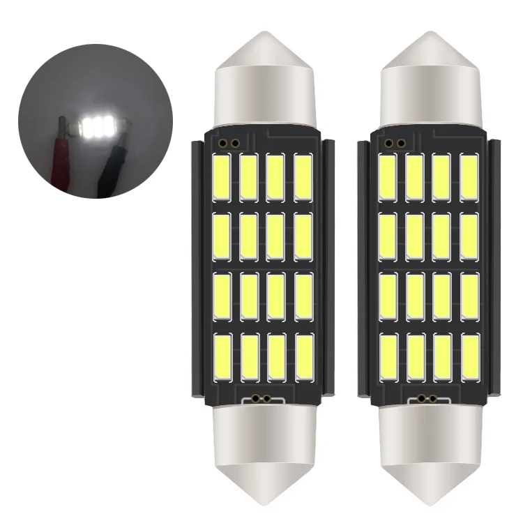 Factory Supply 31/36/41Mm 0.1A Interior Reading Lamp Night Light For Universal Car