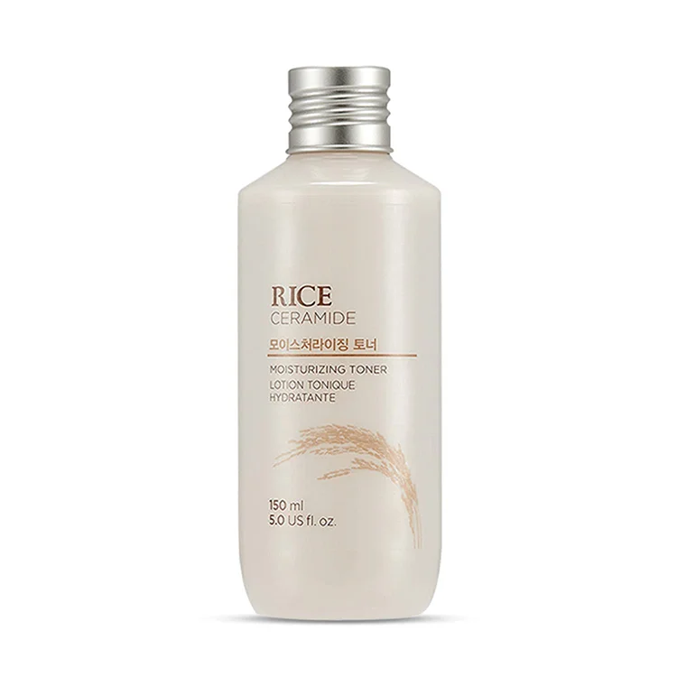 Private Label Rice Ceramide Moisturizing Facial Lotion Skin Brightening Protective Barrier Facial Hydrating Lotion