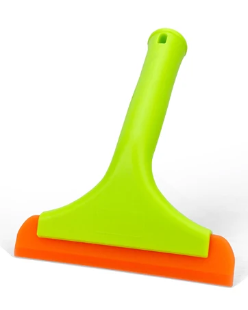 High quality black rubber squeegee window cleaning stainless steel squeegee for floor