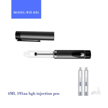 
Reusable HGH pen for 36IU(12mg) HGH 4ML double chamber cartridge somatropin Human Growth Hormone 