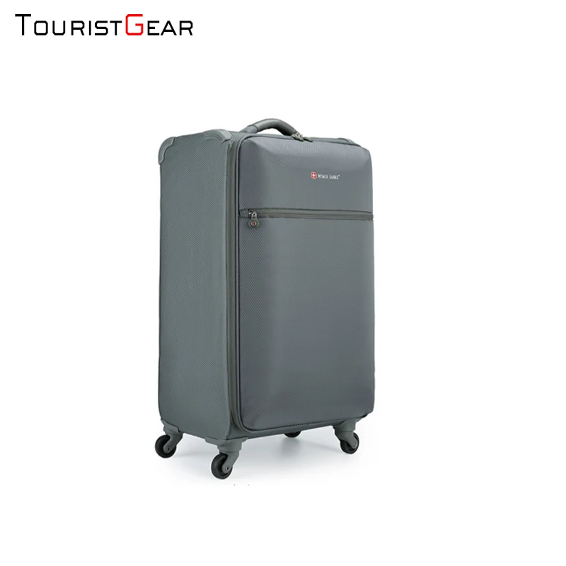 Lightweight and durable luggage New high-end business trolley case made of recyclable materials customized by global customers.