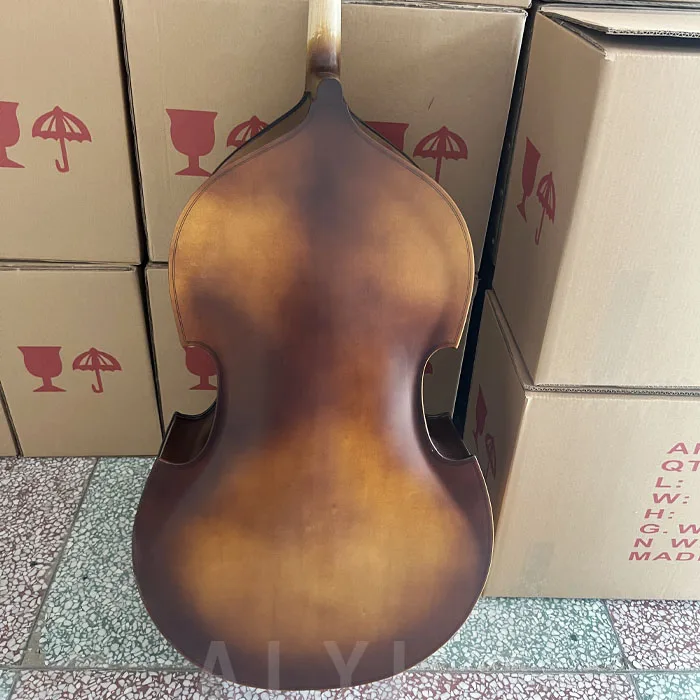 For sale low price student upright double bass fiddle