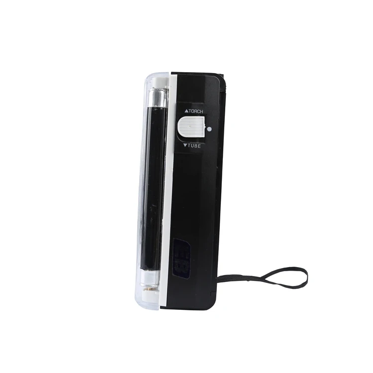 DC-01-3 Portable 2-in-1 Mini UV Lamp Money Detector Handheld Euro Banknote & Cash Bill Checker Features Light