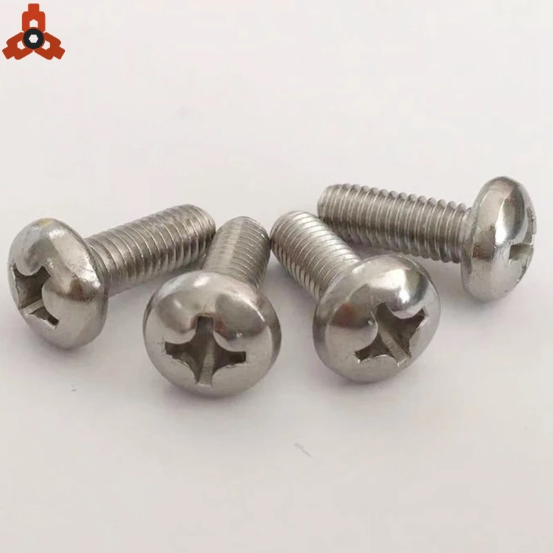 DIN7985 /GB818 Stainless Steel A2-70 Screw Cross Recessed Pan Head Mechanical Screw