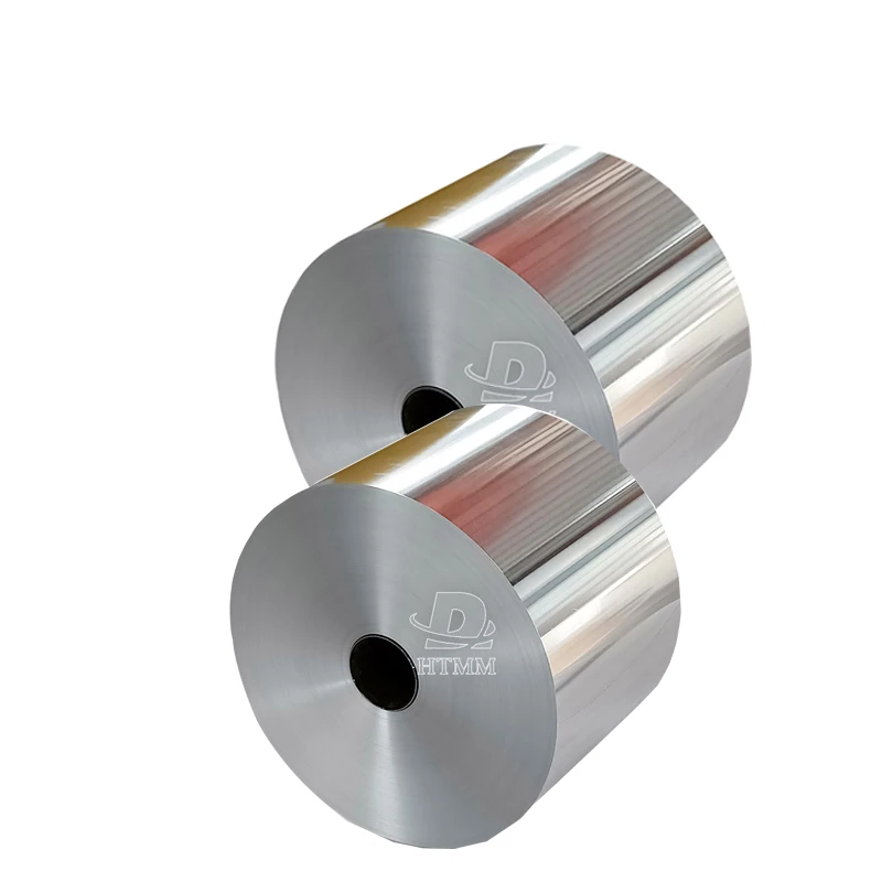 Hot Sales Aluminum Foil Roll Price 8011 3003 Alloy 40 Micron Aluminum Foil Used Of Food Containers