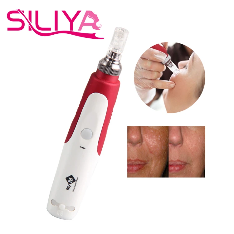SILIYA Wireless Automatic Microneedle derma stamp Dr dermapen Micro Needles Pen Electric Derma Pen