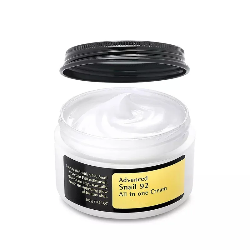 Customizable 92% Snail Mucin Sodium Hyaluronate good moisturizer face cream collagen face cream face moisturizer for dry skin