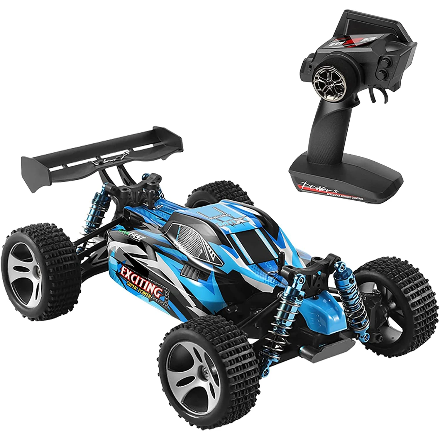 2022 New WLtoys RC Car 1:18 Scale 4WD Remote Control Car 30KM/H High Speed Racing Car All Terrains Off Road RC Truck