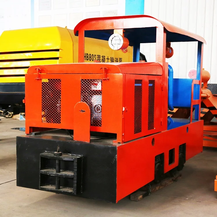 Internal Combustion Shunting Locomotive Narrow Gauge Underground Explosion Proof Small 5 Ton Internal Combustion Locomotive