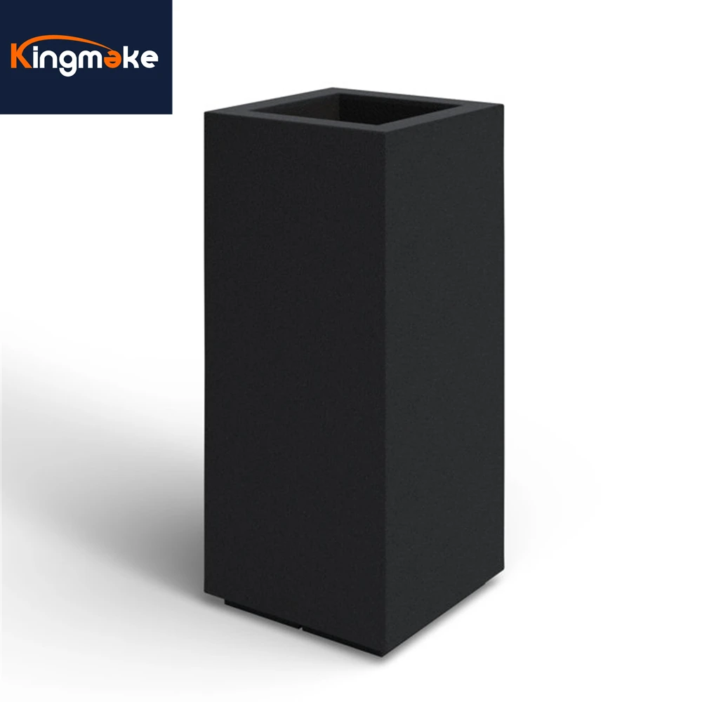 Simple Hot Sale Large Outdoor Indoor Square Vertical Garden Villa Decorative Fiber Magnesium Planters