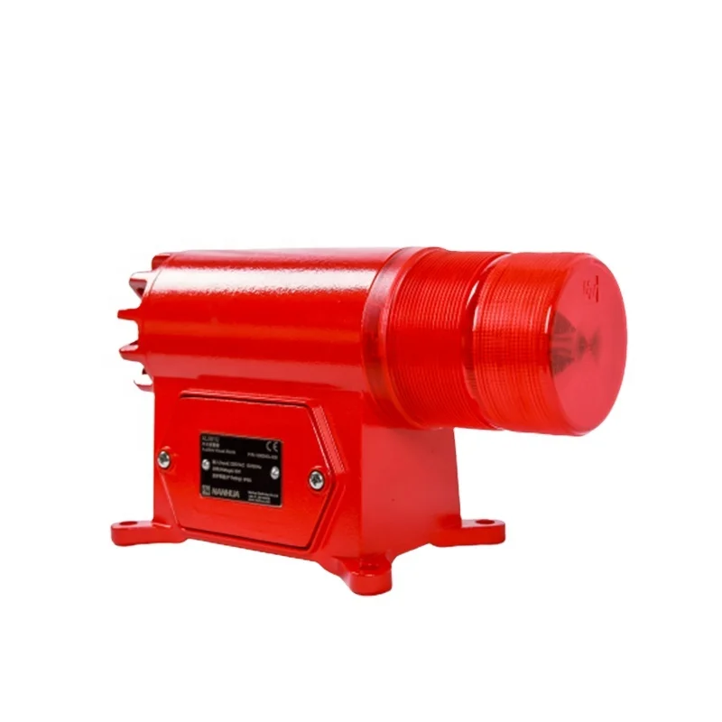 Ip65  Bc-8 Security Sound Speaker  Alarm Siren Beacon Led Strobe Light Audible Visual Alarm  Horn For Trucks,Dock,Crane