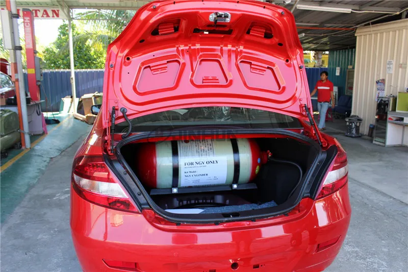 China Supplier Type-2  Composite Cylinder Natural Gas Tanks For Bus Station