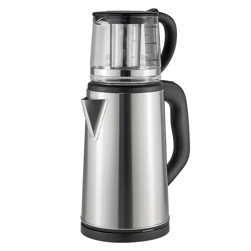 Home Appliances 2.6 L+1.0 L Auto Tea Maker Electric Samovar Stainless Steel Electric Tea kettles