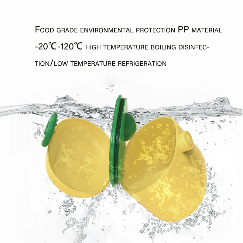 2023 Milk Storage Infants Portable Milk Powder Dispenser Food Container Feeding sub-packaging box snack box baby milk jar