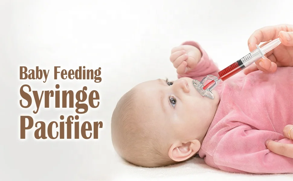 Food Grade Silicone Liquid Baby Medicine Dispenser for Feeding Medicine Water Juice